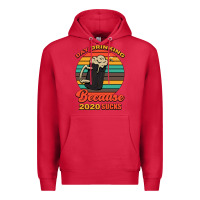 Cardinal Day drinking because 2020 sucks Premium Hoodie - Bettercallsaul