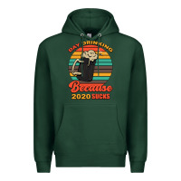 Sports Green Day drinking because 2020 sucks Premium Hoodie - Bettercallsaul