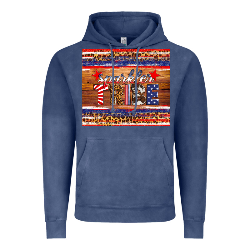 4th Of July Sparkler Tribe Vintage Hoodie by HRA Design Shop | Teevron