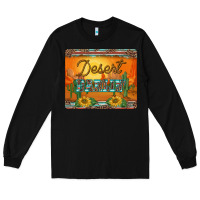 Black western desert darlin sunset serape leopard sunflowers mousepad Long Sleeve Tee - BarkalooDesign