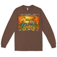 Chestnut western desert darlin sunset serape leopard sunflowers mousepad Long Sleeve Tee - BarkalooDesign