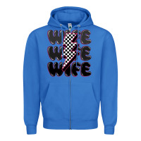 True Royal wife wife wife Zipper Hoodie - MaliasSmallBusiness
