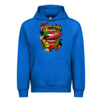 Cobalt free ish juneteenth lips Urban Hoodie - CowGirlArtShop