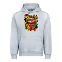 Heather Grey free ish juneteenth lips Urban Hoodie - CowGirlArtShop