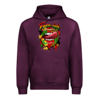 Mauve Wine free ish juneteenth lips Urban Hoodie - CowGirlArtShop