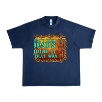 Navy don't jesus done it that way western skeleton Urban Heavy Tee - Artiststas