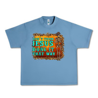 Pebble Blue don't jesus done it that way western skeleton Urban Heavy Tee - Artiststas