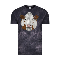 Cloud Black simmental Vintage Tee - JahusDesignShop