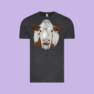 Simmental Vintage Tee Designed By Jahusdesignshop