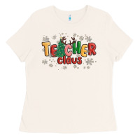 Bone teacher claus Ladies Tee - MaliasSmallBusiness