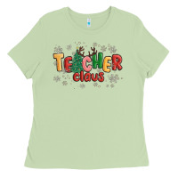 Matcha teacher claus Ladies Tee - MaliasSmallBusiness