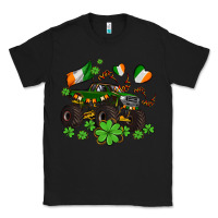 Black monster truck with shamrocks Classic Tee - AdoDesignShop