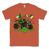 Copper monster truck with shamrocks Classic Tee - AdoDesignShop