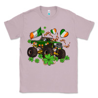 Lilac monster truck with shamrocks Classic Tee - AdoDesignShop