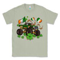 Matcha monster truck with shamrocks Classic Tee - AdoDesignShop