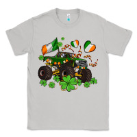 Moon Dust monster truck with shamrocks Classic Tee - AdoDesignShop