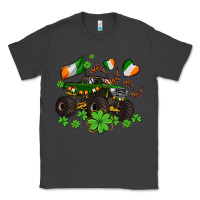 Smoke monster truck with shamrocks Classic Tee - AdoDesignShop
