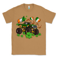 Toasted Coconut monster truck with shamrocks Classic Tee - AdoDesignShop