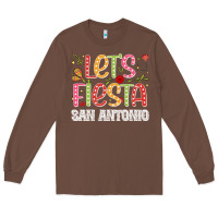 Chestnut lets fiesta san antonio Long Sleeve Tee - JahusDesignShop