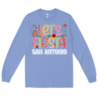 Colony Blue lets fiesta san antonio Long Sleeve Tee - JahusDesignShop