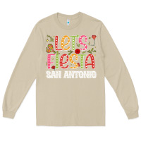 Mushroom lets fiesta san antonio Long Sleeve Tee - JahusDesignShop