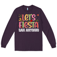 Plum lets fiesta san antonio Long Sleeve Tee - JahusDesignShop