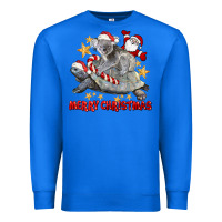 True Royal Merry Christmas Tortoise And Koala Premium Sweatshirt - LillyAllenDesigns
