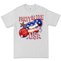 Dove Grey party in the usa billie wilder Premium Tee - texasbilliewilder