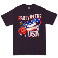 Plum party in the usa billie wilder Premium Tee - texasbilliewilder