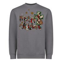 Storm merry christmas wood slice ornament Heavyweight Sweatshirt - JahusDesignShop
