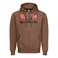 Chestnut dentist happy valentines day Zipper Hoodie - MaliasSmallBusiness