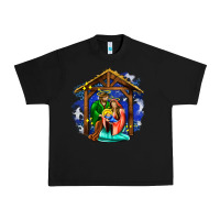 Black jesus and mary with god Urban Heavy Tee - AdoDesignShop