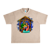 French Oak jesus and mary with god Urban Heavy Tee - AdoDesignShop