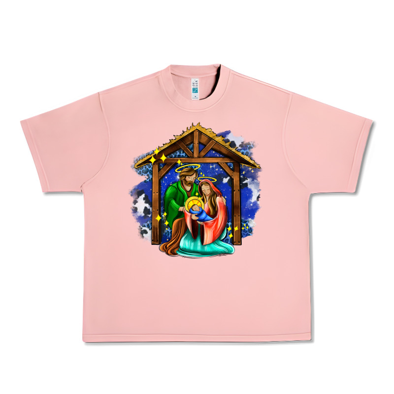 Jesus And Mary With God Urban Heavy Tee by AdoDesignShop | Teevron
