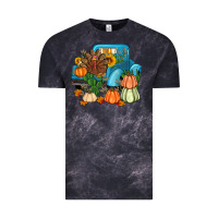 Cloud Black Thanksgiving turkey truck Vintage Tee - Artiststas
