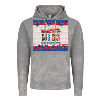 Cloud Rock 4th of july little miss America Vintage Hoodie - HRA Design Shop