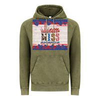 Vintage Olive 4th of july little miss America Vintage Hoodie - HRA Design Shop