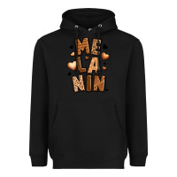 Black melanin Heavyweight Hoodie - LillyAllenDesigns