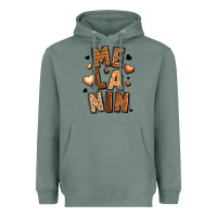 Sage melanin Heavyweight Hoodie - LillyAllenDesigns