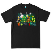 Black christmas trees with tennis Premium Tee - Zillion Design Studio