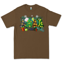 Cacao christmas trees with tennis Premium Tee - Zillion Design Studio