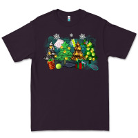 Plum christmas trees with tennis Premium Tee - Zillion Design Studio