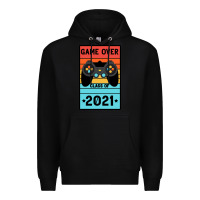 Black Game Over Class Of 2021 Premium Hoodie - Bettercallsaul