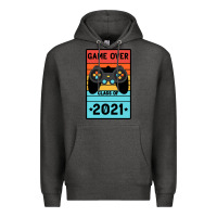Charcoal Heather Game Over Class Of 2021 Premium Hoodie - Bettercallsaul