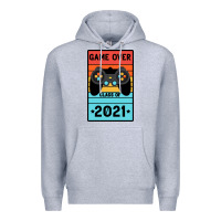 Heather Grey Game Over Class Of 2021 Premium Hoodie - Bettercallsaul