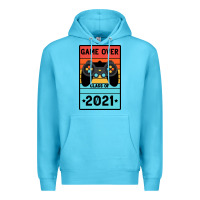 Ocean Blue Game Over Class Of 2021 Premium Hoodie - Bettercallsaul
