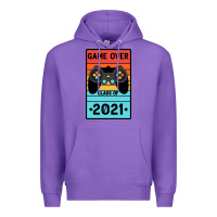 Purple Game Over Class Of 2021 Premium Hoodie - Bettercallsaul
