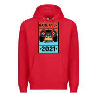 Red Game Over Class Of 2021 Premium Hoodie - Bettercallsaul