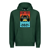 Sports Green Game Over Class Of 2021 Premium Hoodie - Bettercallsaul