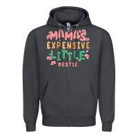 Smoke mamas expensive little bestie Zipper Hoodie - MaliasSmallBusiness
